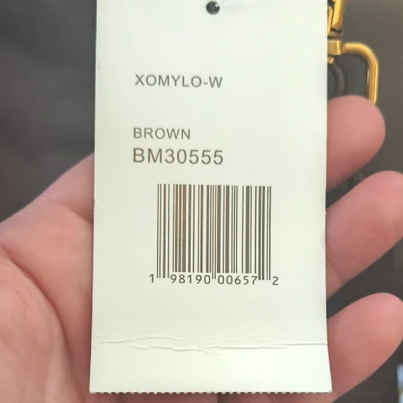 Betsey Johnson Brown Satchel with Gold Accents - Picture 7 of 7